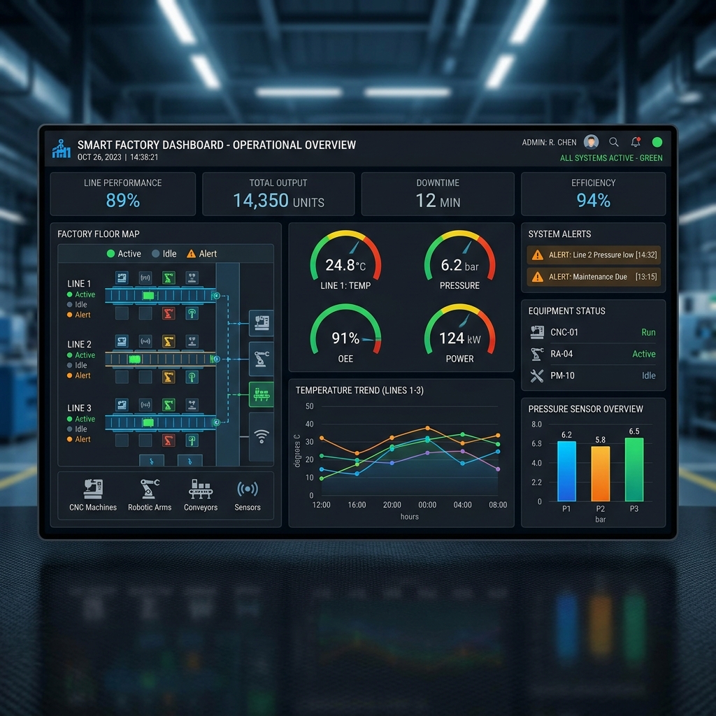 스마트팩토리 원격 모니터링